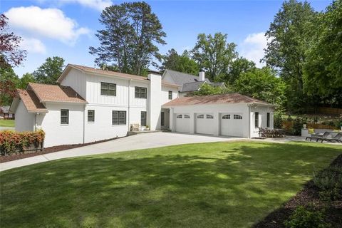 A home in Sandy Springs