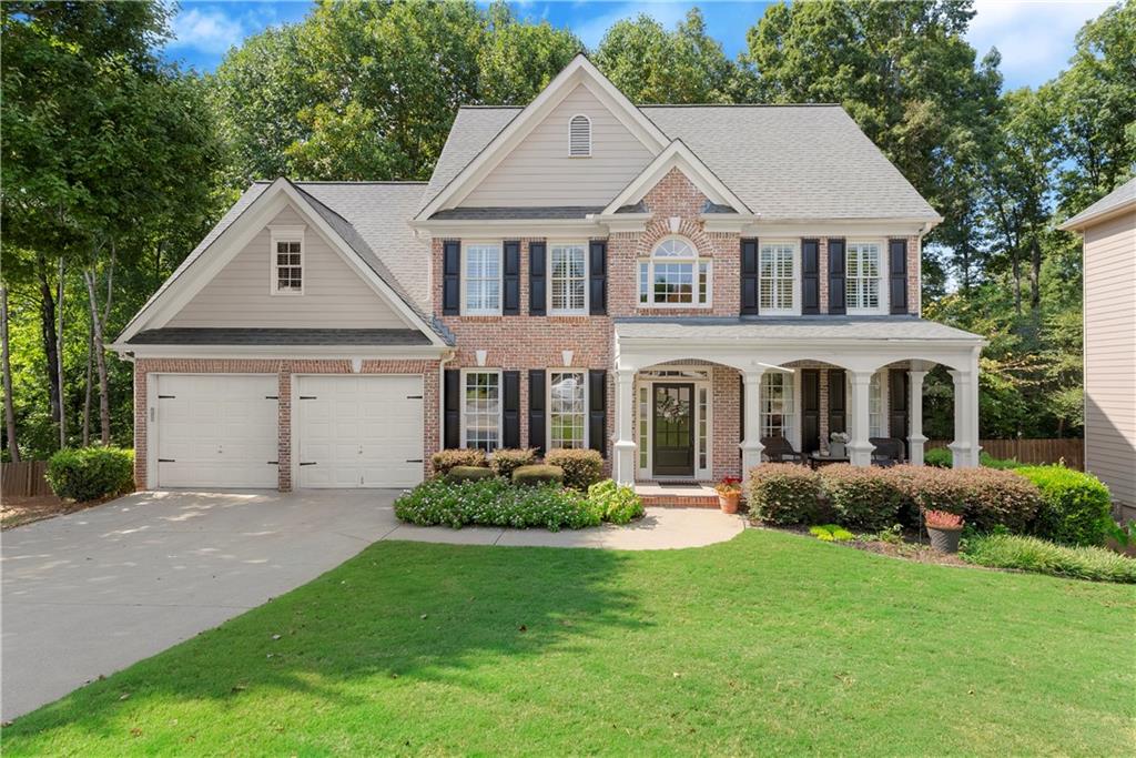 Sought-After Vanderbilt Subdivision in Sugar Hill Welcome home to this stunning 4 Bedroom, 3 1/2 Bath residence perfectly tucked away on a quiet cul-de-sac in one of Sugar Hill's most desirable neighborhoods. The spacious owner's suite is a true retreat, complete with an upgraded spa-like bathroom featuring dual vanities and two oversized his-and-her closets. Thoughtful details such as plantation shutters and outdoor landscape lighting add warmth and charm throughout. The home's inviting layout is ideal for both everyday living and entertaining. The finished basement with a full bath offers endless possibilities-boasting a huge recreation area, partial kitchen, extra finished room, and generous unfinished storage space. Step outside and enjoy not one, but two expansive decks (upper and lower), perfect for cookouts, gatherings, or simply unwinding while overlooking your serene backyard. Nestled in a top-rated school district and just minutes to shopping, dining, and entertainment, this home blends convenience and community with comfort and style. Don't miss your chance to call Vanderbilt Subdivision home!