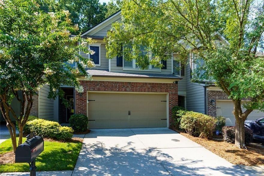 $4,000 in CLOSING COST ASSISTANCE WITH FULL PRICE OFFER under contract by 11/21! Welcome home to effortless Alpharetta living in this move-in ready townhome perfectly positioned near Avalon, Halcyon, downtown Alpharetta, and GA-400.  Step inside to discover fresh updates throughout including a*BRAND NEW* roof and water heater, completely renovated bathrooms, new carpet, and all new kitchen appliances. The bright open floor plan flows seamlessly to a private paved patio - perfect for morning coffee or evening entertaining. The spa-like primary suite offers a peaceful retreat with custom closets and luxurious bath. A clever hideaway tucked under the stairs creates the perfect spot for a home office, reading nook, or pet space. Low HOA costs and low maintenance community living means more time enjoying the pool, tennis courts, and clubhouse while sidewalks invite evening strolls through the neighborhood. Easy access to schools, shopping, dining, and major highways complete this ideal North Atlanta location. Motivated sellers are ready to close - this updated townhome offers incredible value in one of Alpharetta's most convenient locations. Your new lifestyle awaits!