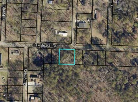 Vacant Land For Sale - 138 Oak Beach Drive<br/> Acworth, GA 30101
