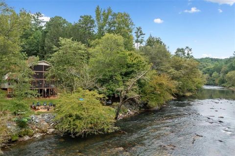 A home in Ellijay