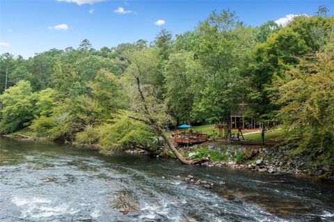 A home in Ellijay