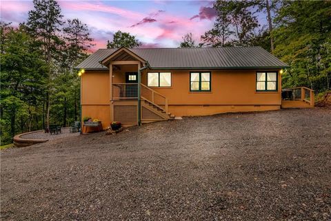 A home in Ellijay