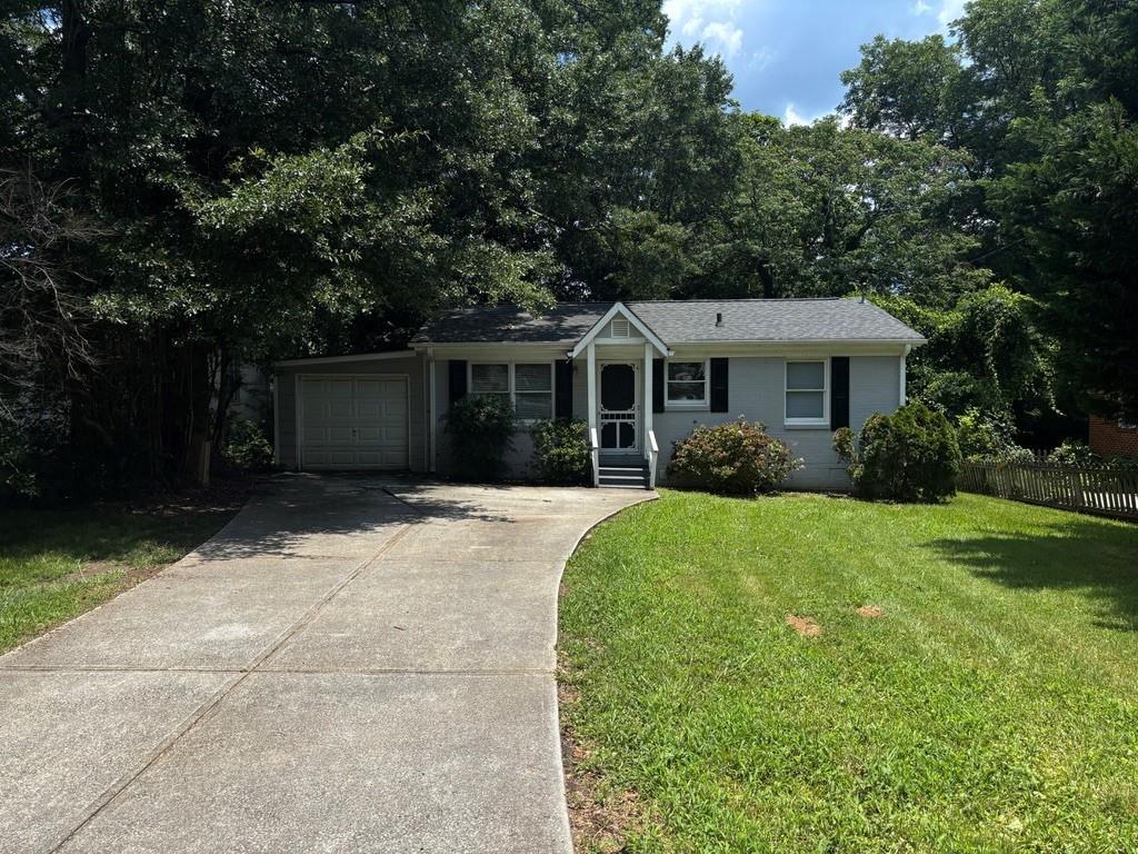 Located just minutes from Downtown Tucker, this beautifully maintained all-brick ranch offers the perfect blend of comfort and convenience. Enjoy the ease of walking to nearby shopping and dining. Inside, you'll find new updated Bathroom, hardwood floors throughout and nice kitchen. The home also features a 1-car garage and a private backyard complete with a sundeck perfect for relaxing or entertaining. Exterior scheduled to be repainted soon!
