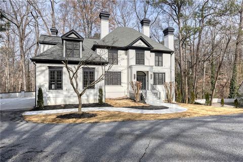 A home in Sandy Springs