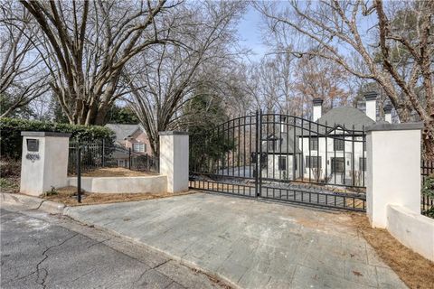 A home in Sandy Springs