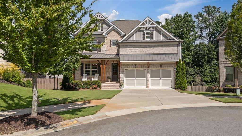 Amazing Alpharetta opportunity - Welcome to 12080 Castleton Court a stunning Move-In Ready 4 Sides Brick Home located in the highly desirable Castleton Manor Community in Alpharetta. Experience Elegant Luxury living in this beautifully appointed 6 Bedroom 6 Bathroom home peacefully tucked away in a quiet Cul-de-sac. The Spacious and Open Concept floor plan is packed with High End Finishes and thoughtfully designed spaces for both entertaining and everyday living. Step inside to discover the Gourmet Kitchen that's truly a chef's dream featuring KitchenAid appliances, Professional Range Cooktop, Double Ovens, Pot Filler, Farmhouse Sink, Custom Cabinetry, Oversized Island, beautiful Pendant Lighting, Butler's Pantry with Beverage Fridge, and Walk-In Pantry. The kitchen flows seamlessly into the spacious Family Room with floor to ceiling brick fireplace and 12 foot Sliding Door that opens to the Screened Porch where the sunset views are beyond compare. The Main Level includes an Oversized Separate Dining room and your guests won't want to leave the beautifully appointed large Guest Ensuite with Frameless walk-in shower.
The Second Level includes a huge oversized Primary Suite that is a true Retreat, Showcasing a Spa like Bathroom with Separate Vanities and Soaking Tub, Custom Lighting, floor to ceiling tile in the oversized frameless shower and plenty of storage space in the huge Primary Closet with Custom Shelving System. Three Secondary Bedrooms and two Full Bathrooms, and a large laundry room with sink complete the Upper Level.
Downstairs the Full Finished Basement offers a large Bedroom with Walk-in Closet, Full Bathroom with frameless walk-in shower, a Media Room and Large Living area ready for that dream bar or second kitchen. (Seller has already installed electrical outlets and water lines, along with in-ceiling electrical for pendant lighting.)
Outside, Professional landscaping surrounds yard offering a truly private oasis where you can enjoy unforgettable evenings with family and friends on the 1,200 sq foot custom stone patio with cafe lighting, with plenty of space to add a pool for resort style living.
Castleton Manor is very conveniently located just a short stroll to New Prospect Elementary School, Big Creek Greenway Waters Road Park, with easy access to 400 and only minutes to Avalon and Historic Downtown Alpharetta where you'll find premier dining, shopping, movie theaters, and the ever popular Alpharetta Farmer's Market. This incredible home is only 7 years old and the location has it all. Showings will begin on Friday July 25th.