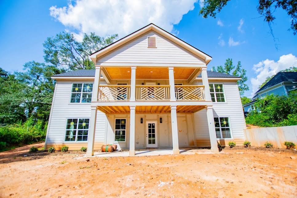 Beautifully DESIGNED, carefully crafted NEW CONSTRUCTION home with nearly 3000 sq ft total with a full unfinished basement on a quiet street with NO HOA! Up to $3,500 in buyer incentives with approval of preferred lender! Ask the listing agent for more details. Discover unparalleled quality in this new construction home, where every detail has been thoughtfully designed for luxury, efficiency, and timeless appeal. Gourmet Kitchen with stunning Calcutta ultra quartz counters with FULL matching backsplash, SOLID WOOD cabinets with dovetail soft-close drawers, and a huge island perfect for entertaining. High-end finishes, with 12-16ft ceilings, 8" baseboards, 20MM Andover Hatfield LPV flooring, matte black lighting and hardware throughout, chrome Delta/Kohler plumbing fixtures, and stainless steel appliances for a sleek, modern look. Built with superior materials, like the 2x6 framing, and attention to energy efficiency, like concrete fiber siding & soffit, energy-efficient Pella windows, spray foam insulation, and a dual-zoned HVAC system. This home is a unique design, with 3 bedrooms, 2 baths, a ranch-style home on a full unfinished basement to give you room to grow and expand. Gorgeous covered porch on the back and covered patio below to enjoy nature while you sip on coffee or afternoon tea. Quiet and convenient, nestled on a peaceful street, walking distance to downtown Bowdon. *Eligible for no money down loan* ***3 other exquisite homes to choose from*** Schedule your private tour today!