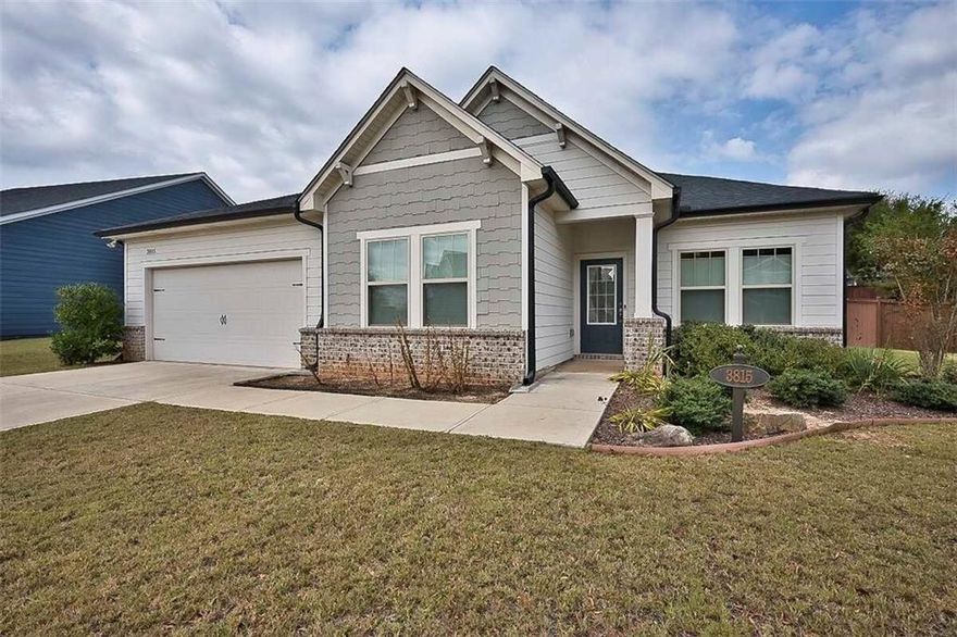 Welcome to this beautifully maintained 3-bedroom, 2-bath ranch-style home in the desirable Westhaven subdivision of Cumming, Georgia. This residence offers the perfect combination of comfort, convenience, and single-level living — ideal for families, downsizers, or anyone seeking an easy-living layout in a friendly neighborhood. 
Step inside to a bright, open floor plan featuring Luxury Plank floors, vaulted ceilings, and large windows that fill the home with natural light. The spacious Great room with a cozy fireplace flows seamlessly into the dining area and gourmet kitchen, complete with quartz countertops, stainless-steel appliances, tile backsplash, and crisp white cabinetry. The owner’s suite on the main floor provides a private retreat with a tray ceiling, large walk-in closet, and a spa-inspired bath featuring dual vanities, a double tile shower. Two additional bedrooms share a beautiful full bath, making this layout ideal for both family and guests. Enjoy your morning coffee or evening glass of wine on the covered patio overlooking the professionally landscaped backyard — perfect for relaxation or entertaining. 
The Westhaven community offers resort-style amenities including a swimming pool, clubhouse, playground, and walking trails, and it’s conveniently located near top-rated Forsyth County schools, shopping, dining, and GA-400.