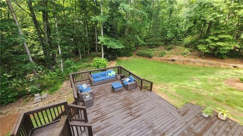 A home in Dawsonville