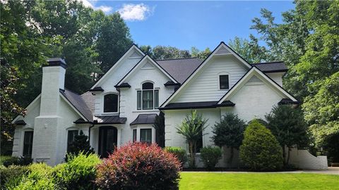 A home in Dawsonville