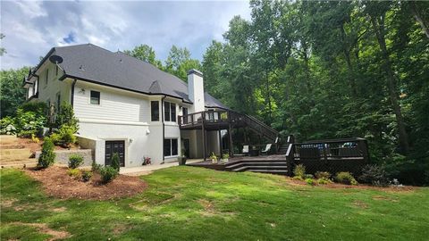 A home in Dawsonville