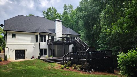 A home in Dawsonville