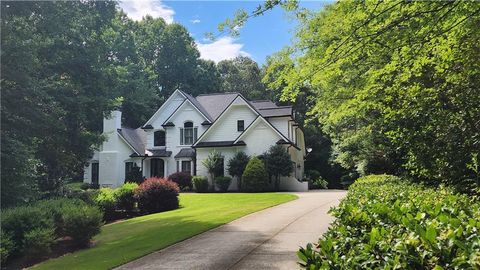 A home in Dawsonville