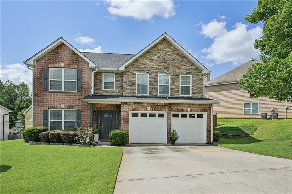 Welcome to this beautifully maintained 4-bedroom, 2.5-bath two-story home that combines timeless elegance with modern convenience. From the moment you step inside, you'll appreciate the fresh paint, gleaming genuine hardwood floors, and thoughtful upgrades throughout.
The spacious kitchen features granite countertops and modern appliances—all under warranty—making it the perfect space for both everyday living and entertaining. The home offers a smart, open layout with generous living areas, comfortable bedrooms, and a primary suite designed for relaxation.
Step out back to a peaceful, landscaped yard designed for both relaxation and entertaining—perfect for weekend gatherings or quiet evenings.
Enjoy peace of mind with a recently updated roof, HVAC systems, and garage door, all under warranty. This one of a kind home is located in a beautifully maintained swim & tennis community with affordable HOA dues, tight-knit and welcoming community.
Conveniently located near shopping, top-rated schools, and easy interstate access, this home checks every box for comfort, quality, and location. Don’t miss the chance to make it yours—schedule a tour today!