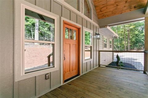 A home in Ellijay