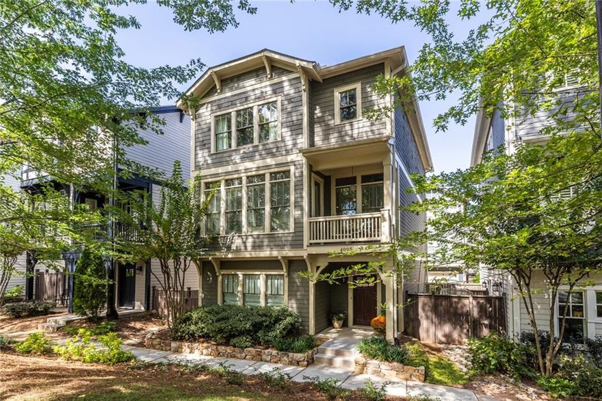 Welcome to 1005 Braeburn Lane in City of Decatur. Here you’ll find the perfect blend of space, location, style, and community! Easily stroll to downtown Decatur for coffee or dinner; arrive at Decatur High School or Beacon Hill Middle in minutes; pop over to Oakhurst and enjoy all the village has to offer; and find parks (for people and dogs) and the Stone Mountain Path just minutes away. Everything you need for convenient, intown living is here waiting for you!

Inside you’ll appreciate special details such as a whole-house water filtration system, dehumidifier, tankless hot water heater, wired sound system and hardwood floors throughout all three levels. Loads of natural light fill every living space, from the lower level bedroom, to the open concept main level and bedroom, to the three bedrooms on the top level. Combined with high ceilings, this bright and spacious home is both a retreat and an entertainer's dream. Outside, you have two inviting spaces to enjoy curling up with a good book, a cup of morning coffee, or an evening cocktail as you watch the sun set.

Welcome to good living! Decatur is a lifestyle, and this home puts you right in the heart of it. You're going to love the convenience of this location and the close proximity to all the things that make Decatur special!