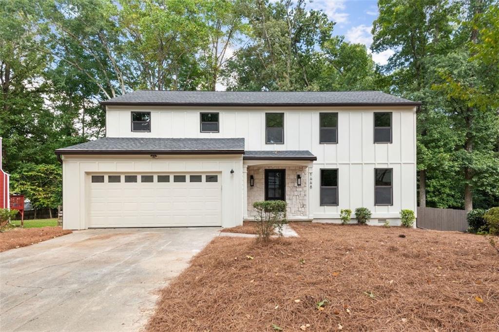 Step into a home that perfectly blends modern comfort and timeless style with an open and inviting layout designed to enhance everyday living. From the moment you walk in, you’re welcomed by a bright, thoughtfully designed main level that feels both cozy and spacious, making it easy to feel right at home. The heart of the home is the kitchen, which seamlessly connects to the family room, blending spaces with ease for both entertaining and daily routines. Featuring sleek quartzite countertops and a dedicated coffee bar, this kitchen balances beauty and functionality, offering everything you need. The primary suite is a private retreat, designed for comfort and relaxation. A spa-inspired bathroom with a double vanity provides the perfect balance of luxury and practicality, while the generously sized walk-in closet ensures all the storage you could want. Upstairs, you’ll find four comfortable bedrooms tucked away from the main living areas, offering peace and privacy for every member of the household. Outdoors, the fenced backyard provides a wonderful space for kids, pets, or gatherings, while both the front and backyards are beautifully landscaped for curb appeal and enjoyment. This home is nestled in a vibrant community close to shopping, dining, and entertainment, and sits within an award-winning school district. With no HOA, you’ll also enjoy the freedom to make the home truly yours. Come discover how this property can be the perfect place to create lasting memories. Schedule your private showing today!