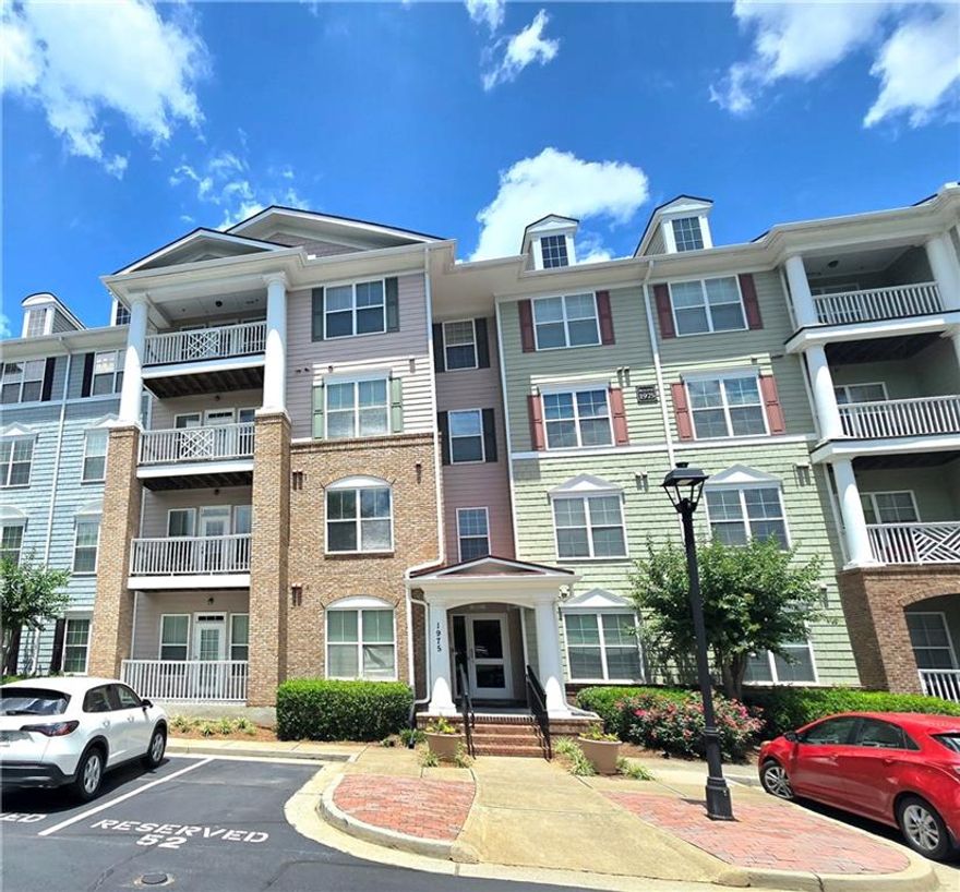 Prime Location! Beautiful 2BR/2BA Condo on the Second Floor Near Downtown Alpharetta & Avalon
This stunning condo offers the perfect blend of convenience and comfort. The kitchen is a bright, modern space with abundant cabinetry, It’s open to the dining and living areas, perfect for entertaining or casual family living. Throughout the condo, you'll find gorgeous luxury vinyl plank flooring, complemented by ceramic tile in the bathrooms. The spacious family room opens onto a balcony with a serene view, offering a peaceful retreat. Bedrooms are spacious each featuring large walk-in closet with abundance of natural lighting. Additional features include secure building access with an elevator, an assigned resident parking spot, and plenty of guest parking. The beautifully maintained community also boasts professional landscaping, a pool, and gazebo. The building’s roof was replaced within the last 5 years, ensuring peace of mind for years to come. Located just minutes from downtown Alpharetta, Avalon, and Northpoint Parkway Shopping & Restaurants. Enjoy walking distance to the Ameris Bank Amphitheater, Fetch Dog Park, local parks Alpharetta Greenway, and easy access to the AlphaLoop. Plus, you’re just moments away from GA 400 for quick commuting. This condo offers unbeatable value, ideally situated for both relaxation and convenience to Alpharetta’s most desirable areas, this move-in-ready condo is the perfect place to call home. Don’t miss out on this incredible opportunity!