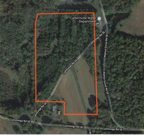 Vacant Land For Sale - 00 Cummings Road<br/> Bartow County, Cartersville, GA 30120