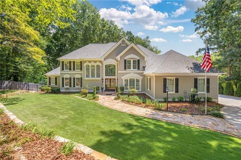 A home in Dawsonville