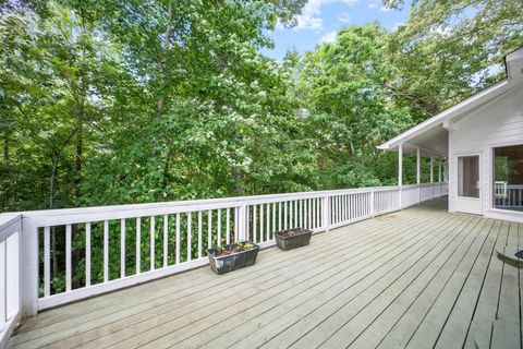 A home in Dawsonville