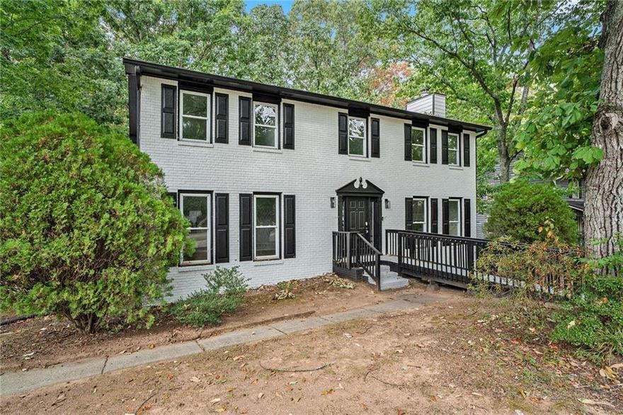 This beautiful 4-bedroom, 3-bathroom home sits on a spacious corner lot in the desirable East Cobb area. The open-concept living space flows seamlessly into a modern kitchen with granite countertops and stainless steel appliances. The master suite boasts a walk-in closet and a luxurious en-suite with dual vanities and a separate tub. Enjoy the private backyard with a deck, perfect for outdoor gatherings. Located near top-rated schools, shopping, and dining, this home offers comfort and convenience. Schedule your tour today!