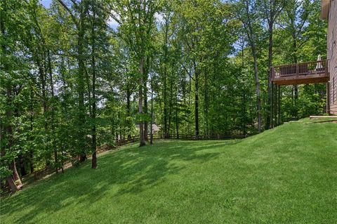 A home in Dawsonville