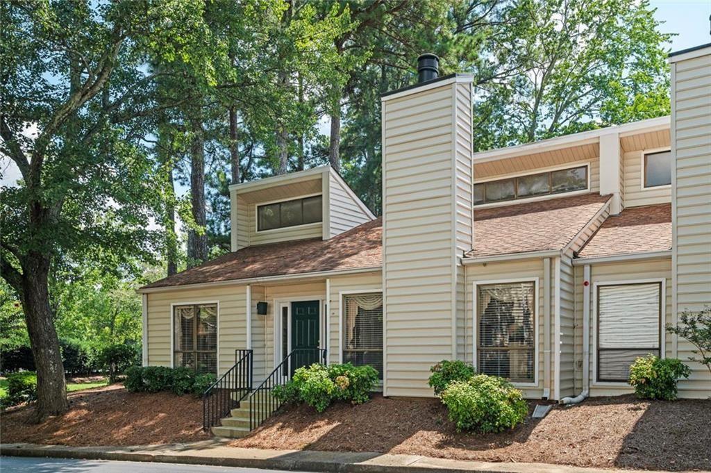 Welcome to easy, one-level living in this unique 2-bedroom, 2-bathroom patio home condo, tucked away in a quiet, friendly swim/tennis community in East Cobb. Zoned for Sope Creek Elementary, Dickerson Middle, and Walton High, this home offers access to Cobb County’s top-ranked schools—plus the added benefit of low senior taxes.
Originally built as a 3-bedroom, the layout was thoughtfully customized to feature a larger kitchen with a keeping room and eat-in area, ideal for both everyday living and entertaining.
Inside, you'll find an expansive great room with a soaring vaulted ceiling, abundant natural light, and a dramatic floor-to-ceiling stone fireplace—a true focal point of the home. The kitchen boasts a center island, stainless steel appliances, ample cabinetry, and opens into a warm and inviting keeping room.
The primary suite features its own vaulted ceiling, generous proportions, and a full en-suite bath. A new HVAC system provides comfort and peace of mind year-round.
Step outside to your private, fenced courtyard, perfect for morning coffee, gardening, or quiet evenings under the stars. A two-car carport with just one step into the kitchen makes grocery trips from Parkaire Kroger effortless.
This is a rare opportunity to enjoy low-maintenance, single-level living in one of East Cobb’s most desirable communities. Don’t miss it!