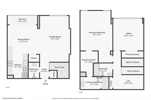 Condo For Sale - 145 15th Street #204<br/> Fulton County, Atlanta, GA 30309