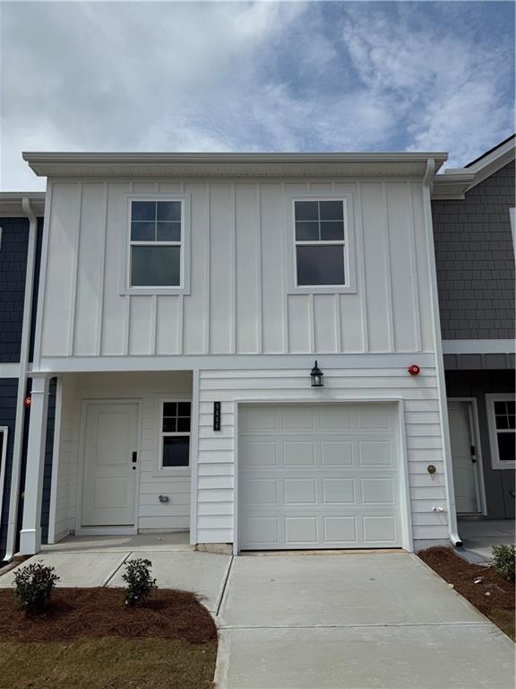 Welcome to The Collection at Walden Park – One of Rockhaven Homes’ Newest Townhome Communities! Experience the perfect blend of affordable luxury in this beautifully designed neighborhood. Introducing the ‘Astin A’ floorplan, offering a thoughtfully designed living space. This stunning townhome features modern upgrades and a contemporary open-concept layout. The gourmet kitchen boasts granite countertops, stainless steel appliances, and elegant 42-inch white cabinets with crown molding. Enjoy the convenience of keyless entry, 2” wood-faux blinds throughout, and the latest in smart home technology. Upstairs, the luxurious owner’s suite offers tray ceilings, a spa-like bath with an oversized shower, a separate water closet with a window, and a huge walk-in closet. Two additional generously sized bedrooms feature vaulted ceilings, ample natural light, and spacious closets. A one-car garage with automatic door openers adds extra convenience. Located in The Retreat at Walden Park, residents enjoy resort-style amenities, including a swimming pool, cabana, playground, dog park, and scenic walking trails. Plus, with easy access to shopping, dining, and major highways (I-75 & I-285), commuting is a breeze. Don't miss your chance to be one of the first to call Walden Park home! Schedule your tour today before it’s too late!
