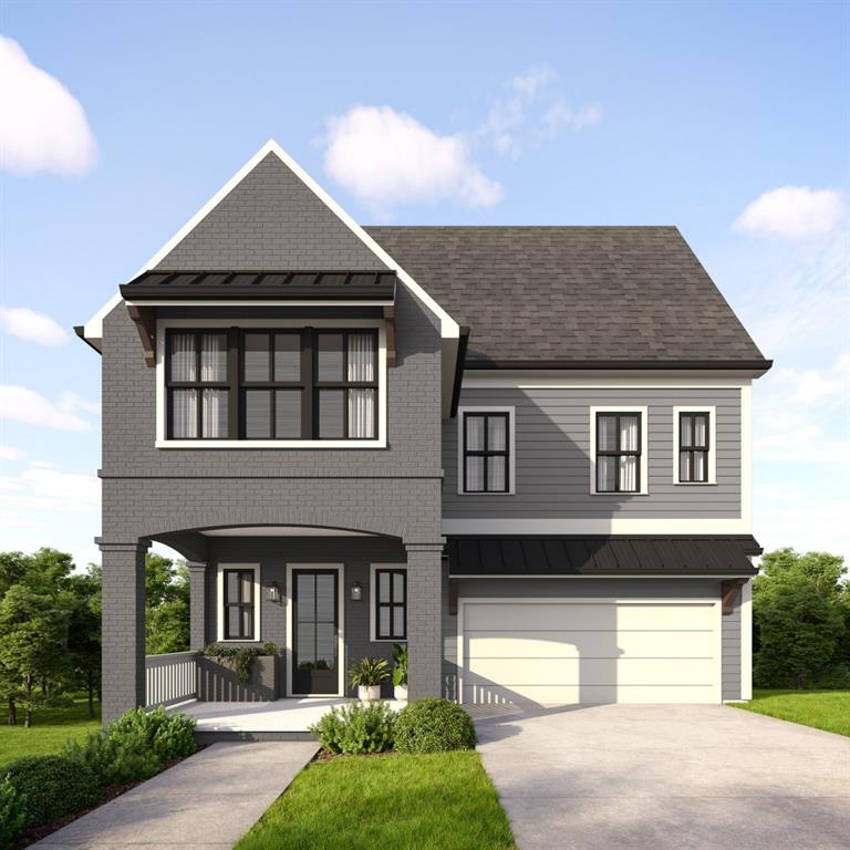 Welcome to your new construction home in the hottest new westside Riverside neighborhood. Built by premiere home builder Kinglett Homes. This 4 bedroom 3.5 bath home designed with luxury living in mind. Enter the main floor through a cozy covered porch to an open concept plan with dining room, spacious living room, kitchen and breakfast room. There is a fireplace in the living room that opens up to a deck overlooking private backyard. Upstairs is an oversized primary bedroom with large walk in closet. Primary bath includes soaking tub, frameless shower and double vanity. There are 3 other bedrooms upstairs as well. Home includes full unfinished walkout basement with endless possibilities of playroom, workout room, additional bedroom and bath. You could not ask for a better neighborhood location with the new Riverwalk park steps away from your front door. A natural haven of walking trails along the Chattahoochee River. Enjoy all the amenities of the upper westside The Works, Top Golf so many of Atlanta's top restaurants and shops.