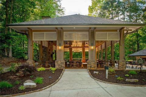 A home in Dawsonville