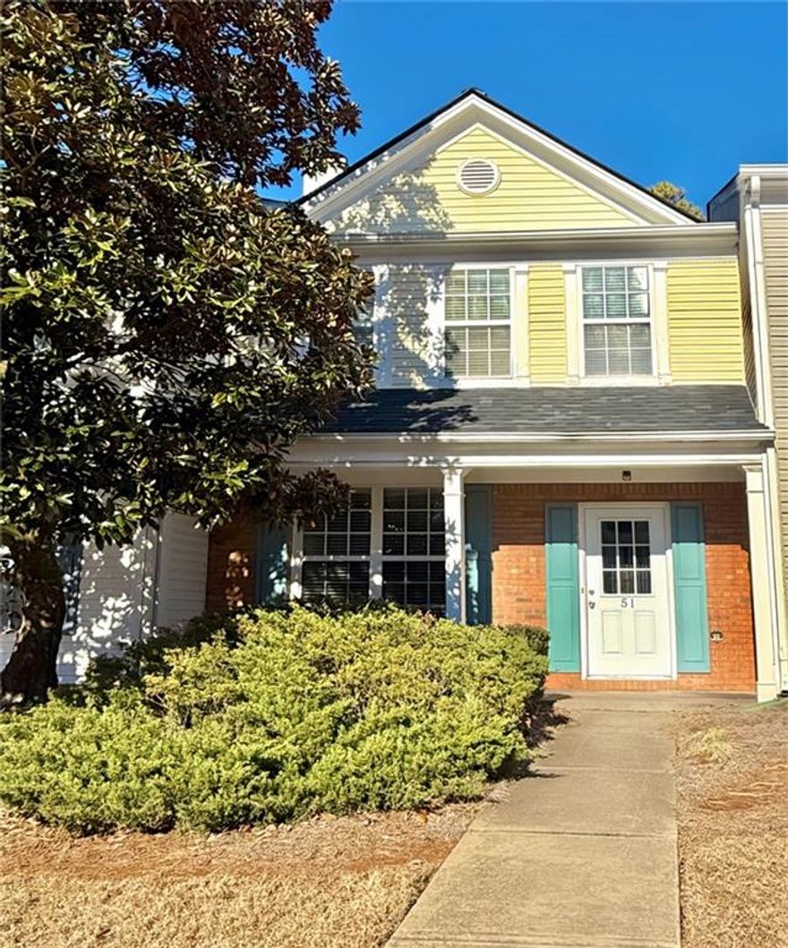 2BR/3BA Townhome – Great Location Near KSU, Water & Trash Included
Spacious and updated 2-bedroom, 3-bath townhome in the heart of Marietta. This unit features luxury vinyl flooring throughout, two assigned parking spaces, and plenty of visitor parking. It offers a functional layout with generous living space and full bathrooms, providing both comfort and convenience.
Ideally located just one mile from I-575, the property is a short distance to shopping centers, popular restaurants, and only six minutes from Kennesaw State University—making it perfect for students, professionals, or anyone seeking easy access to local amenities.
Water and trash services are included in the rent. The home is move-in ready and situated in a quiet, well-maintained community. Minimum Credit score of 620 required plus one month security deposit.
 Don’t miss this opportunity—schedule your showing today.