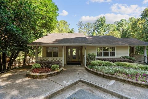 A home in Sandy Springs