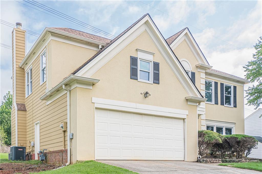 Unbeatable price in the nearby community and East cobb of a traditional 4BR room house! Back to Market! Sought After Murdock/Dodgen/Pope HS district! Discover this beautifully maintained, move-in ready home in a quiet, friendly community! Featuring an open floorplan and abundant natural light, this two-story gem offers 4 spacious bedrooms and 2.5 baths. Formal living room, cozy family room, and a separate dining room, all freshly painted inside and out. The large, level backyard offers ample space that can easily add a privacy fence—ideal for outdoor living and entertaining. New dishwasher (2023), water heater (2024), and AC (2025). Less than 5 miles to parks, shopping, and dining. Optional HOA ($50/yr). Don’t miss this rare find opportunity to own a move-in ready home in an unbeatable location. Schedule your showing today!( Soft note: Power lines in the back of property but a good distance from the house itself.)
