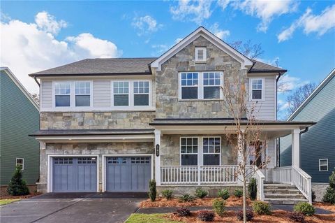 A home in Dawsonville