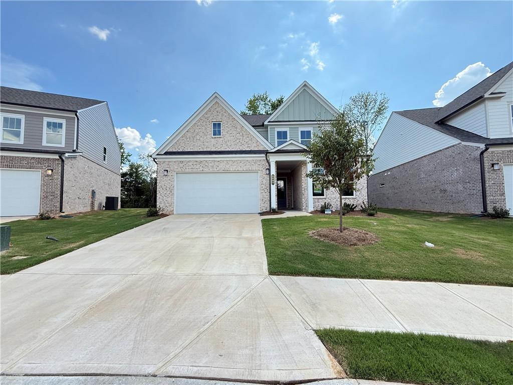 Be the first to live in this beautifully designed, brand-new 4-bedroom, 4.5-bath home in the highly desirable Beacon at Old Peachtree neighborhood—just minutes from the Mall of Georgia, I-85, Northside Hospital, and top shopping and dining. The open-concept main level features soaring 10-foot ceilings, a spacious living area, and a modern kitchen with a large quartz island, stainless steel appliances, and abundant natural light. The main-floor primary suite includes a luxurious en-suite bath with double vanities and a walk-in closet. Upstairs offers three more bedrooms with 9-foot ceilings. The community is perfect for relaxing or entertaining. This beautifully maintained community offers expansive green spaces, scenic walking trails, a swimming pool, playground, pickleball courts, and tennis courts for all your outdoor recreation needs. Don’t miss your chance to live in a brand-new home in one of Lawrenceville’s most vibrant communities!