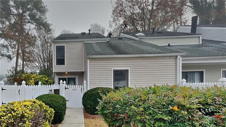 Welcome home to this renovated home! New HVAC, new water heater, new interior paint, new luxury vinyl plank flooring, new carpet, new quartz countertops just to name a few. You'll love the open kitchen to a bright breakfast area and seperate dining area over looking your private deck and family room. A bedroom and full bath are also on the 1st level. Upstairs are 2 large bedrooms and full bathroom with an oversized laundry room with plenty of storage. Dont miss this great home!