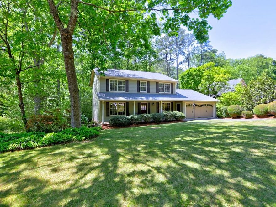 Virtual Tour at https://www.homes.com/property/351-ridgewater-dr-marietta-ga/yzzj3l56xbq5d/

Welcome to this beautifully maintained home nestled on a quiet cul-de-sac in the highly sought-after Indian Hills Country Club community. Zoned for some of the top-rated schools in the nation—East Side Elementary, Dickerson Middle, and Walton High—this neighborhood offers an unbeatable combination of lifestyle and location.

The cul-de-sac is known for its vibrant community spirit, hosting cherished events like the annual Turkey Trot block party and Halloween celebration. During the holidays, the street comes alive with festive inflatable Santas, and neighbors gather for the Halloween and Fourth of July parades, as well as the end-of-school ice cream social. Optional golf, swim and tennis memberships are available through Indian Hills Country Club (membership not mandatory).

The home offers serene privacy and endless outdoor adventures for kids. The owner has meticulously maintained the property, with key updates including a new roof (2010), HardiePlank siding (2020), and a new HVAC system (2020).

Inside, you’ll find refinished hardwood floors throughout the main level. There are hardwoods beneath the carpet upstairs (excluding the primary suite). The kitchen was updated in 2014 and features granite countertops, stainless steel appliances, brand new dishwasher and 2023 new fridge as well as a true vented hood—perfect for the home chef. The upstairs bedrooms offer ample square footage, and the master bathroom was updated in 2014. A full bedroom and bath on the main level provide ideal space for guests or a home office. Enjoy formal dining, a cozy fireside den, and peaceful surroundings that make this home the perfect blend of comfort and community.

There is no mandatory HOA, and rentals are permitted. For more information on Indian Hills Country Club membership, please contact the club directly.