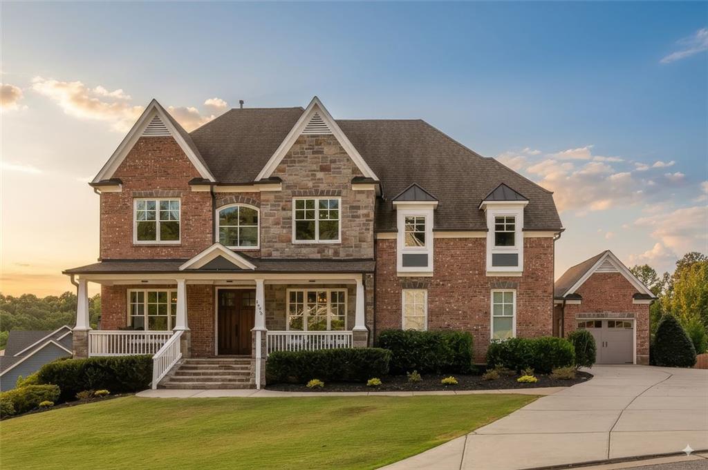 ** VIDEO: Be sure to check out our 20 minute+ walkthrough video on YouTube or on the virtual tour website ** Welcome to 4675 Bluffside Court, where luxury meets livability in the heart of East Cobb. Nestled in the top-ranked Lassiter High School district, this 7 bedroom, 4.5 bath home offers nearly 5,500 square feet of beautifully finished space, enhanced by more than $370,000 in upgrades that make it truly move-in ready. From the moment you arrive, the wide front porch, three-sides brick exterior, and covered deck overlooking Sweat Mountain invite you to slow down and enjoy. Inside, a thoughtful layout includes a main-level guest suite, a private office with French doors, and an open living area where the great room flows seamlessly into the chef’s kitchen. Wolf and Cove appliances, a Bespoke refrigerator, granite counters, and an oversized island make the kitchen as functional as it is beautiful. Upstairs, the owner’s retreat is a private haven with sitting area, dual Elfa closets, and a spa-inspired bath featuring Restoration Hardware vanities, a soaking tub, and oversized shower. The terrace level is ideal for multi-generational living, with two bedrooms, a full bath, and space designed for a kitchenette. A rare finished third story with half bath provides even more flexibility for a seventh bedroom, playroom, or media space. With $50,000 in hardwoods, custom closets, designer finishes, and epoxy-finished garages, every upgrade adds both style and comfort. Beyond the home, enjoy nearby Sweat Mountain Park, Mabry Park, East Cobb Park, and Noonday Creek Trail, plus quick access to shopping at The Avenue, downtown Woodstock, and Alpharetta. This is East Cobb living at its very best: luxury, location, and lifestyle all in one.