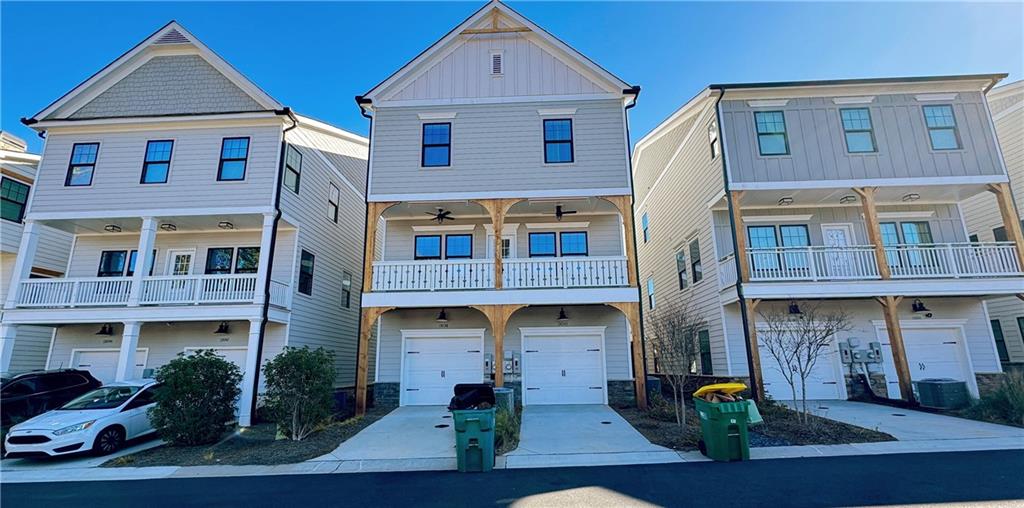 Location, location, location ~ Enjoy the amazing deck with 2 ceiling fans and custom roll-down shades in this Amazing Townhome in the top-rated Alpharetta School District ~ No carpet in the entire home ~ Luxury vinyl throughout. Ceiling Fans in every room to save on your electric bill ~ Beautiful kitchen with white, soft-close cabinets and kitchen island with barstool seating, opening up to the spacious family room. Off this floor is the covered balcony with 2 ceiling fans and roll-down shades for privacy ~ To complete the main floor, there is a guest bedroom and full bath ~ Upstairs, you have the oversized master suite with lots of natural light, spacious en-suite with double vanity, tiled shower with shower bench and large walk-in closet. Down the hall is the 3rd bedroom with plenty of natural light and a private bathroom (no going out to the hallway to the bathroom). This location is PRIME ~ Located off Deerfield Pkwy and Webb Rd with easy access to GA-400, Downtown Alpharetta, Avalon, Halcyon, Windward business campuses, Parks, Restaurants, Groceries, and more. Close to daycares and Montessori schools ~ Highly-rated schools: - Manning Oaks Elementary- Hopewell Middle School - Alpharetta High School. Pets are accepted on a case-by-case basis. Rental criteria: Income 3 times the rent, Excellent Rental History, No late credit on credit bureau in the last 2 years.