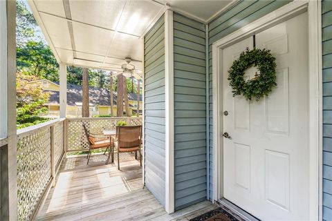 A home in Sandy Springs