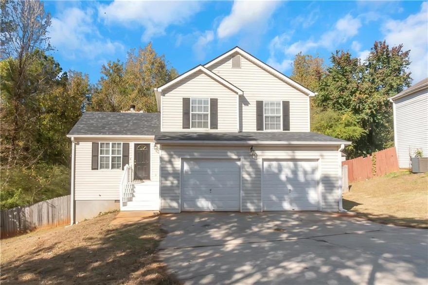 Nice subdivision with a mix of contemporary and traditional style homes. This home has been well maintained and enjoyed by families who appreciate the area and good schools. The main level has the family room with a cozy fireplace, and kitchen with an easy pass through to the dining room and access to the kitchen and deck. The kitchen has newer stainless steel appliances and granite counter tops. Baths have granite counter tops and new handles.  The 3 main bedrooms are just down the hallway with 2 guest rooms  on the right and the master bedroom on the left adjoining the master bath. Overlooking the wooded back yard, the master suite is something to look forward to relaxing in after a long day at work. Don't miss this one. Call for the code to tour!