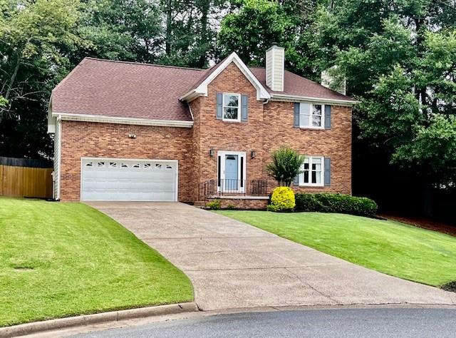 Welcome to your dream home in the heart of East Cobb Georgia! This beautiful traditional two-story brick-front residence offers charm, space, and modern updates—all tucked away on a quiet cul-de-sac for added peace and privacy. Step inside to find a spacious layout featuring 3 bedrooms and 2 1/2 bathrooms, including a stunning updated primary suite. The master bedroom boasts a custom-built walk-in closet (16x9) with natural light and an elegant en-suite bathroom featuring dual vanities and spa like soaking tub—a perfect retreat after a long day. Enjoy meals in the bright eat-in kitchen with a clear view of the private, tree-lined backyard, creating the perfect atmosphere for both daily living and entertaining. Upstairs, you'll find LVP in the hallway, adding warmth and style. Step outside to your own outdoor oasis—a large brand-new deck (28x14) with plenty of built-in seating, ideal for summer gatherings, morning coffee, or quiet evenings. The fully fenced backyard offers space, shade, and privacy, making it ideal for all lifestyles.
Located just minutes from top-rated schools (WALTON HIGH SCHOOL), fantastic shopping, and some of East Cobb's best dining spots—this home truly has it all.