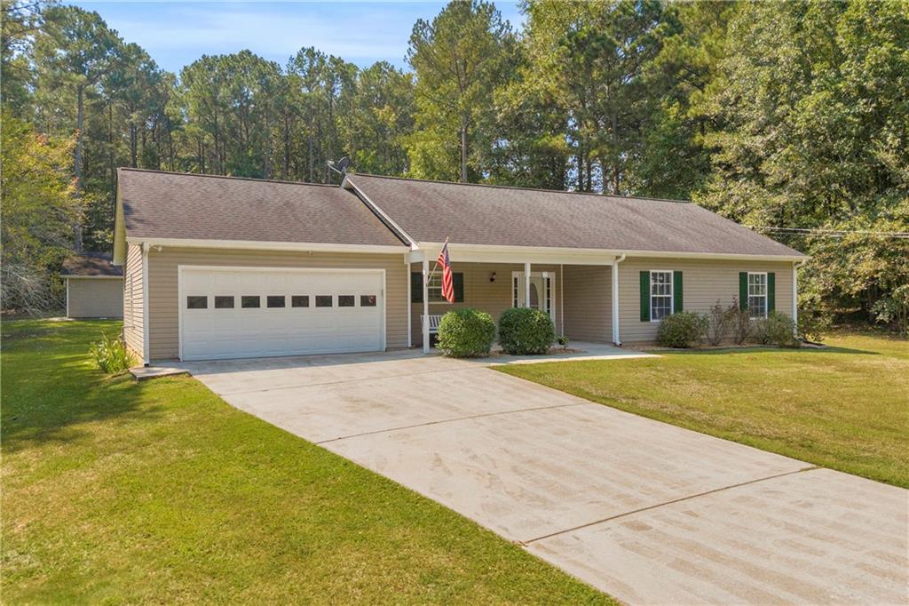 Charming 3 Bedroom / 2 Bath Ranch on 1.62 Acres with Detached Shop
Welcome to this adorable ranch home tucked inside the established neighborhood of The Grove! Set on a spacious 1.62-acre lot, this property offers comfort, convenience, and plenty of extras you won’t want to miss.
Step inside to find a bright kitchen with breakfast area and mud nook, new LVP flooring and tile throughout (no carpet!), and fresh paint that gives the home a move-in ready feel. The primary suite is a true retreat with a double trey ceiling, beautifully remodeled bath featuring double vanities, and a closet system designed to keep everything organized.
Outside, enjoy the large fenced backyard complete with an above-ground pool and deck, a cozy fire pit area, and both a covered rear patio and front porch with swing—perfect for entertaining or simply relaxing.
Need extra space? The 24 x 40 detached shop/garage with power is ideal for hobbies, storage, or a home workshop. Plus, the seller is leaving appliances, blinds, cameras, new thermostat, storm doors, and the front porch swing for the new owner’s convenience.
With vinyl siding for low maintenance, thoughtful updates, and a prime location near schools, shopping, and dining, this home has it all!
Don’t miss this opportunity to own a stylish ranch with acreage, modern upgrades, and room to spread out.