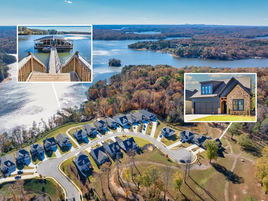 INCREDIBLE SAVINGS FOR YOUR DREAM HOME!!! Seller Offers 2.5% toward buyer's closing costs which can be used for a Rate Buy-Down! Enjoy an Estimated 5% Interest in Year 1 and 6% in Year 2! (Subject to Lender Approval and Program Eligibility) Welcome to this stunning CUSTOM-built home nestled steps away from the shore of Lake Lanier. Experience lake living in this gated community, with a DEEDED BOAT SLIP, on a deep -water community dock. Located at the end of a peaceful cul-de-sac, the home comes fully furnished with high-end, luxury furniture and decor, creating a sophisticated yet comfortable atmosphere. Step inside to find an open floor plan designed for effortless entertaining. The upgraded kitchen features a chef's stove, a large island perfect for gatherings, and a spacious pantry. Expansive windows throughout fill the home with natural light, enhancing the warm and inviting ambiance. The master suite on the main level offers a serene retreat, while an additional in-law suite provides the ideal space for guests or extended family. Upstairs, a spacious bonus room is perfect for lounging, alongside 2 large additional bedrooms and ample storage throughout. The oversized 2-car garage accommodates both vehicles and a golf cart, making it ideal for lake adventures. The neighborhood amenities include walking paths with breathtaking lake views, and a Clubhouse that includes a large deck, grill, and fire-pit for your outdoor entertainment. Conveniently located near shopping, dining, and just minutes from downtown Gainesville, this home offers the perfect blend of luxury, convenience, and lakeside tranquility. Boat slip is fully taken care of by by the HOA which is $360 annually. Welcome Home!