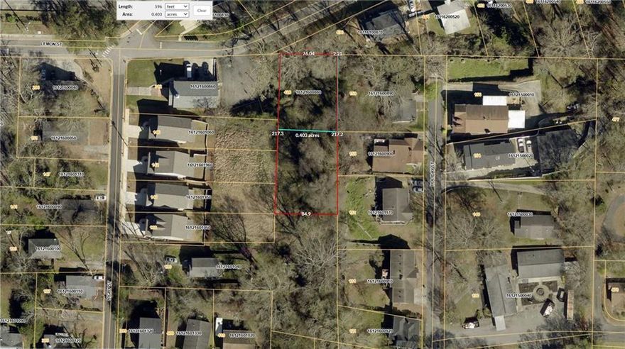 .182 up to .402 Acre developable lot

Great school district

Easy access to downtown Marietta/ Marietta Square