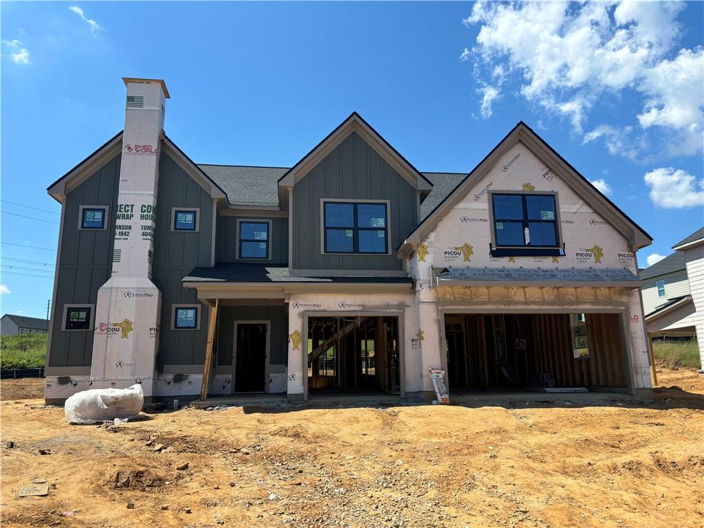 Built by SPI Homes - Homesite 45 in Phase Two - The Thompson floor plan – CUL-DE-SAC LOT & STONE CHIMNEY WITH BRICK FRONT ELEVATION. Estimated completion in November. Secondary Stock Photos. This impressive 3,300 sq. ft. home features 5 bedrooms, 4 bathrooms, and an open loft, designed for both comfort and style. The main floor offers a private guest suite with its own ambient fireplace and a full bath with a standalone shower—perfect for visitors or multi-generational living. The open-concept living area showcases a decorative electric fireplace framed by floating shelves and custom cabinets, flowing seamlessly into the luxury kitchen. Here you’ll find quartz countertops, pendant lighting, a decorative vent hood, upgraded ceiling-height cabinetry with soft-close drawers, a pull-out double trash bin, and a premium Samsung stainless steel appliance package including a gas cooktop with wall-mounted pasta faucet, wall oven, and microwave.
Elevated details are found throughout the home—unique millwork, shiplap accents, crown molding, timeless matte black finishes, and durable LVP flooring. Upstairs, retreat to the oversized primary suite with a custom trey ceiling and a statement accent wall. The spa-inspired bath includes a soaking tub, quartz countertops, and a generous walk-in closet with custom shelving. Three additional bedrooms, a versatile loft, and a convenient laundry room complete the second floor.
Located in Hosch Reserve, a vibrant swim, cabana, and pickleball community, this home combines modern luxury with active lifestyle amenities. Nestled within Gwinnett’s highly sought-after Seckinger High School district, Hosch Reserve offers a peaceful setting just off Old Thompson Mill Road.
Buyer Incentive: $10,000 with a preferred lender.
?? Google GPS: Hosch Reserve