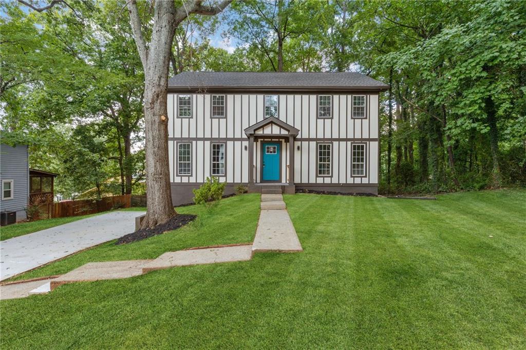 WELCOME TO THIS FULLY RENOVATED 4 BED | 2.5 BATH HOME WITH A FINISHED BASEMENT IN PRIME TUCKER! THIS MOVE-IN READY PROPERTY OFFERS MODERN UPGRADES THROUGHOUT, INCLUDING A BRAND-NEW ROOF, NEW SIDING, NEW DECK, NEW DRIVEWAY, NEW WATER HEATER, AND FRESH INTERIOR & EXTERIOR PAINT. ENJOY A MIX OF LUXURY VINYL & HARDWOOD FLOORING FOR A STYLISH YET DURABLE FINISH.
THE BEAUTIFUL GALLEY-STYLE KITCHEN FEATURES TILE FLOORING, QUARTZ COUNTERTOPS, GLASS TILE BACKSPLASH, SAMSUNG STAINLESS STEEL APPLIANCES, AND RECESSED LIGHTING. ALL BATHROOMS HAVE BEEN REDESIGNED WITH DESIGNER VANITIES, CUSTOM-TILED SHOWERS & BATHTUBS, AND MODERN FIXTURES.
THE FINISHED BASEMENT OFFERS AN EXTRA ROOM—PERFECT FOR GUESTS, A HOME OFFICE, OR ENTERTAINMENT. THE SPACIOUS FAMILY ROOM BOASTS A COZY WOOD-BURNING FIREPLACE, MAKING IT IDEAL FOR GATHERINGS.
LOCATED IN A QUIET, ESTABLISHED NEIGHBORHOOD, THIS HOME IS CLOSE TO SCHOOLS, SHOPPING, DINING, AND MALLS. NO HOA & NO RENTAL RESTRICTIONS—A GREAT OPPORTUNITY FOR BOTH HOMEOWNERS & INVESTORS!
SCHEDULE YOUR SHOWING TODAY—THIS RENOVATED GEM WON’T LAST LONG!